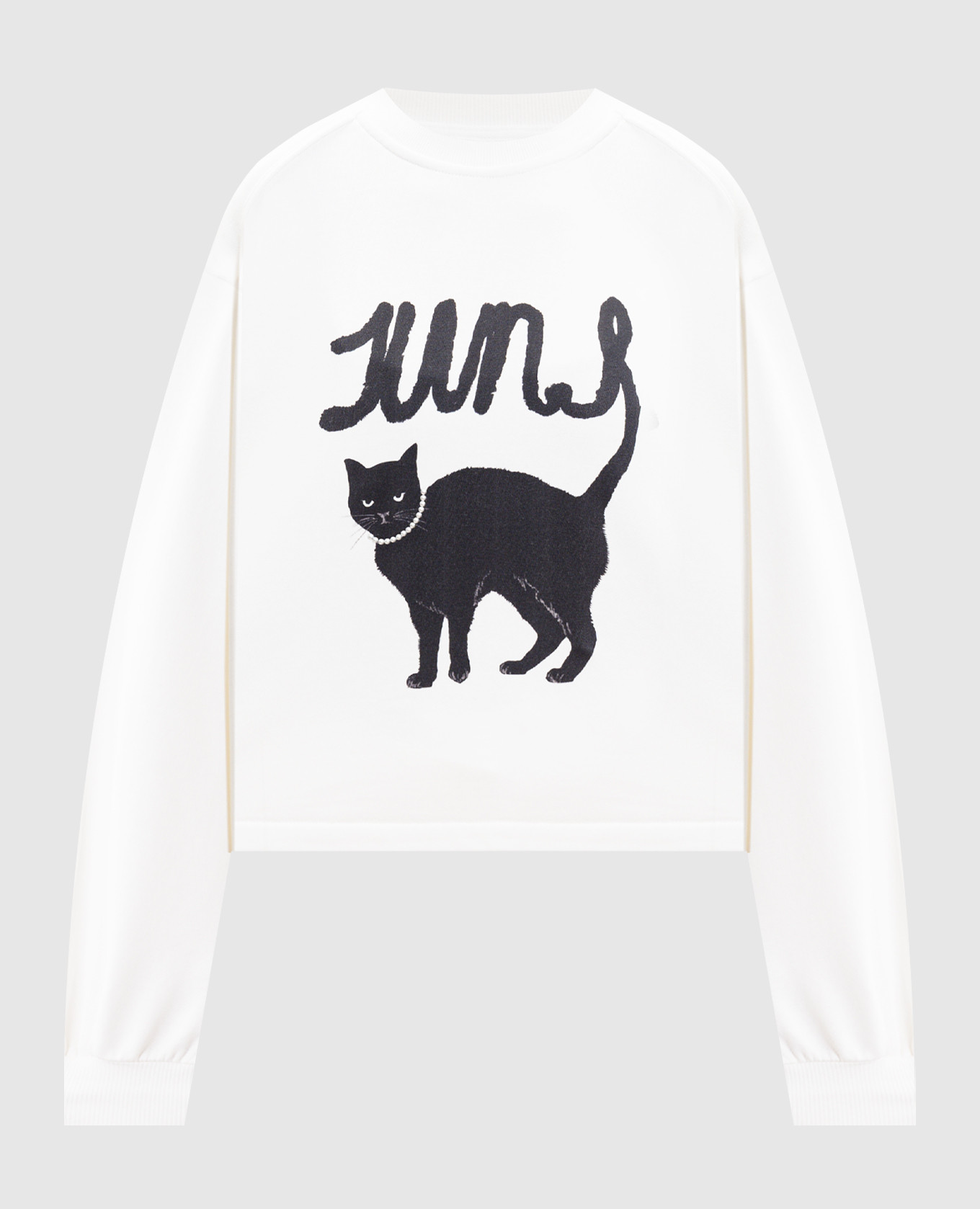 

White sweatshirt with print Juun.j
