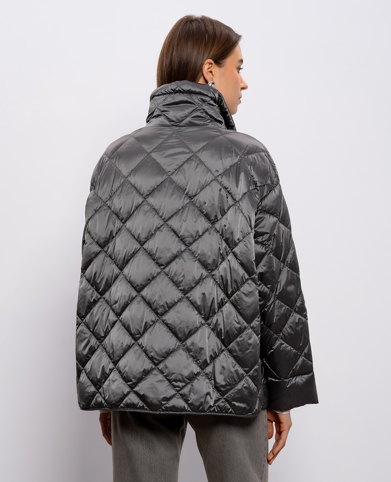 

PISOFT gray down jacket Max Mara, Grey