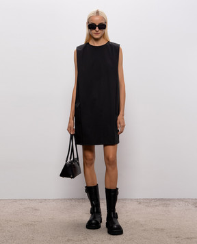 Juun.j Black dress with belt JW6971W035