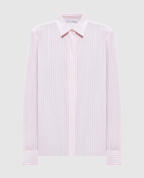 Max Mara ACCENNI pink striped shirt MXMACCENNI
