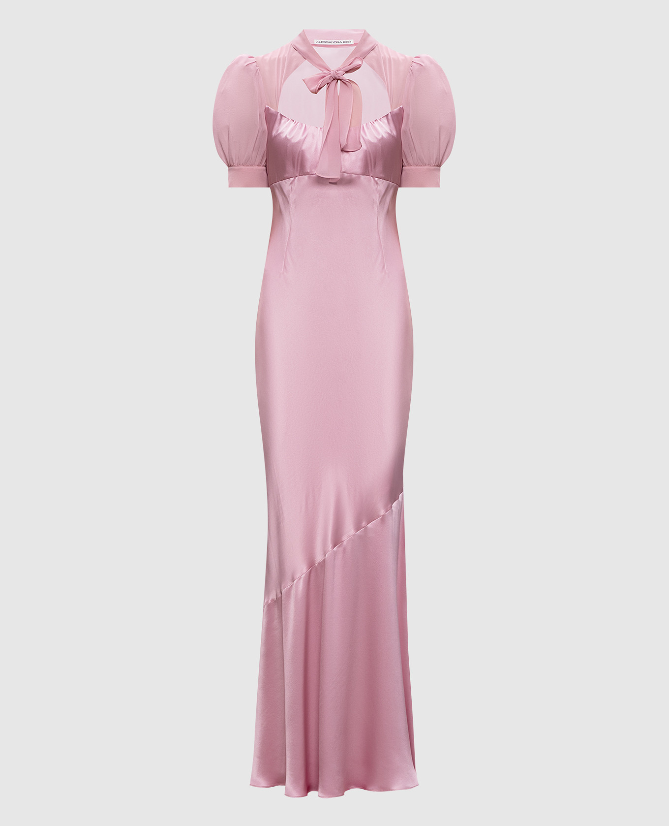 

Pink silk maxi dress Alessandra Rich