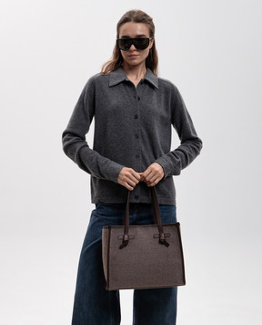 Gianni Chiarini Brown Marcella patterned tote bag BS6849COMMSPIGA