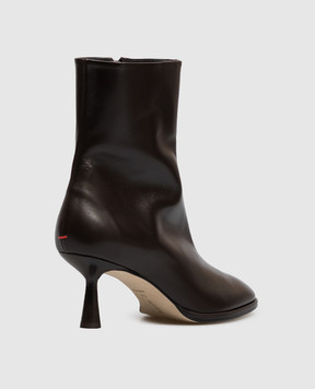 Aeyde Dorothy brown leather ankle boots AB0156002003226