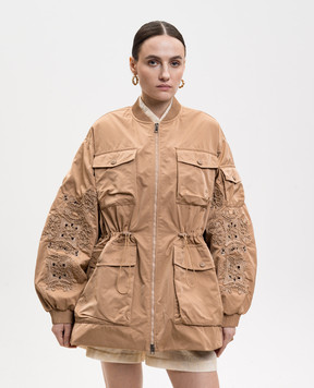 Ermanno Scervino Beige jacket D480D705RUUJ