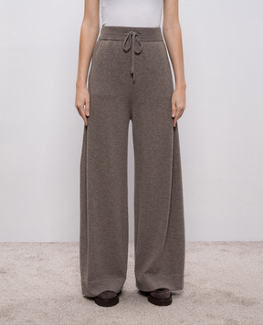 Demiur Brown cashmere pants CASH422