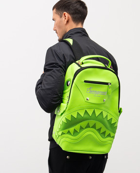 Sprayground Children's green backpack SHOCKWAVE UNIT-01 910B8310NSZ