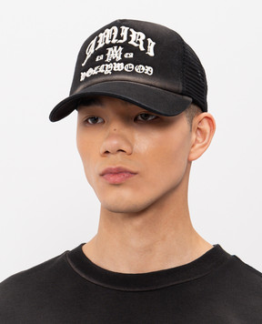 AMIRI AMIRI HOLLYWOOD TRUCKER black cap AMSAHE1041