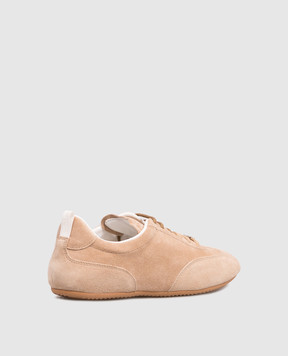 Max Mara Beige suede sneakers ASTECCA MXASTECCA