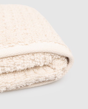 L'appartement Terry beige towel Texture 30x40 TEXTURECOTTONWASHCLOTH