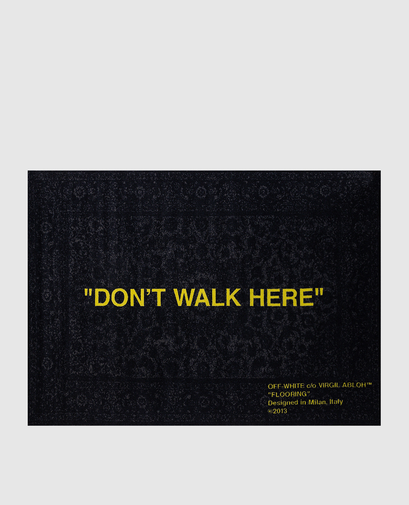 

Gray carpet "Don't walk here" Off-White, Grey
