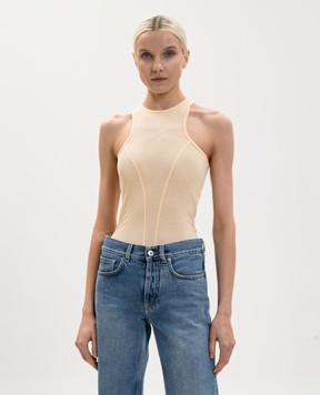 Max & Co Yellow T-shirt PASCIA MCLPASCIA