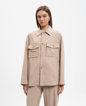 Dondup Beige shirt DC494IF0049DXXX