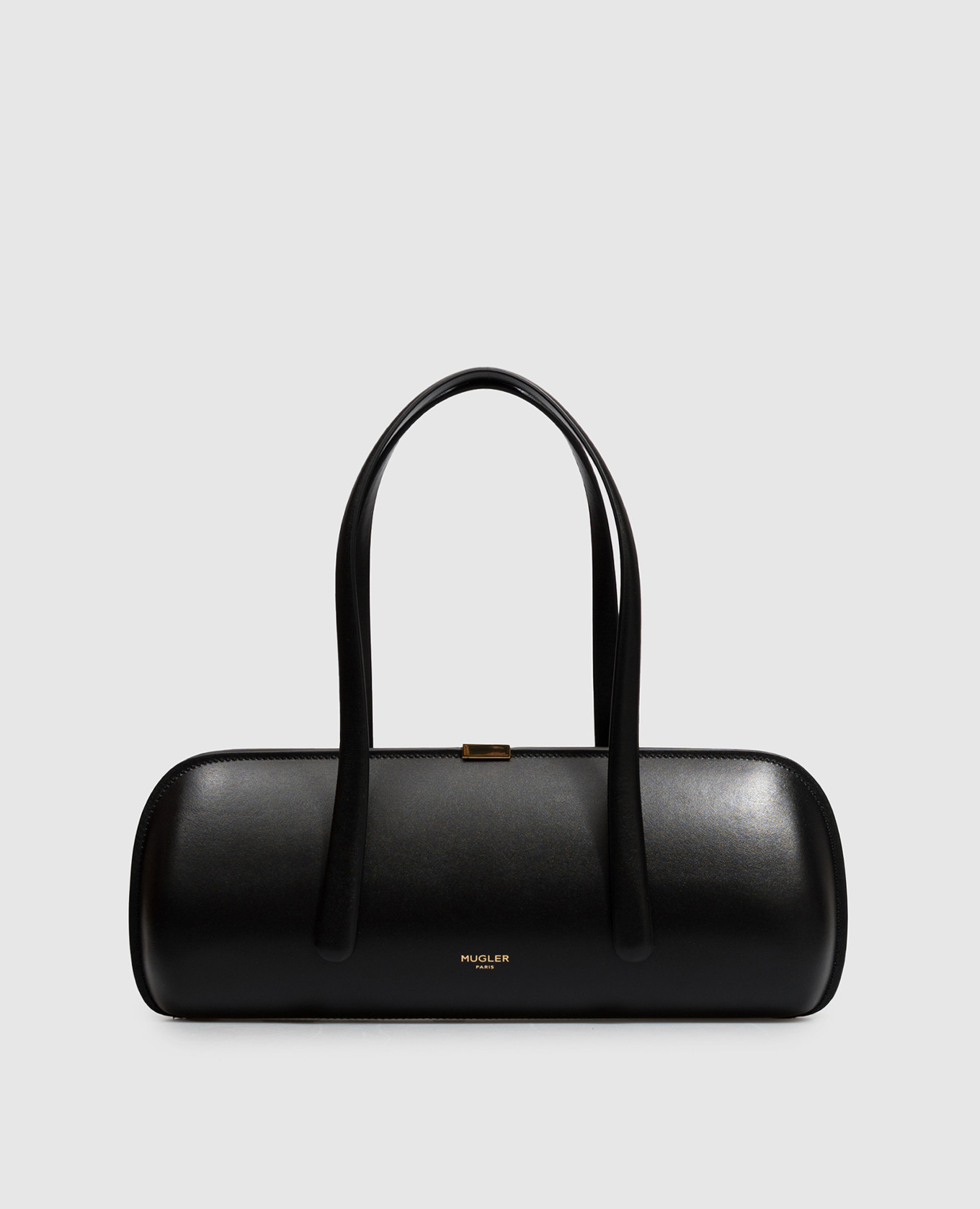 Black leather Aurora bag