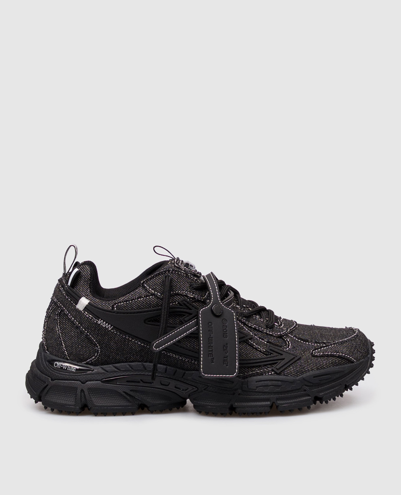 Black Denim Be Right Back Sneakers