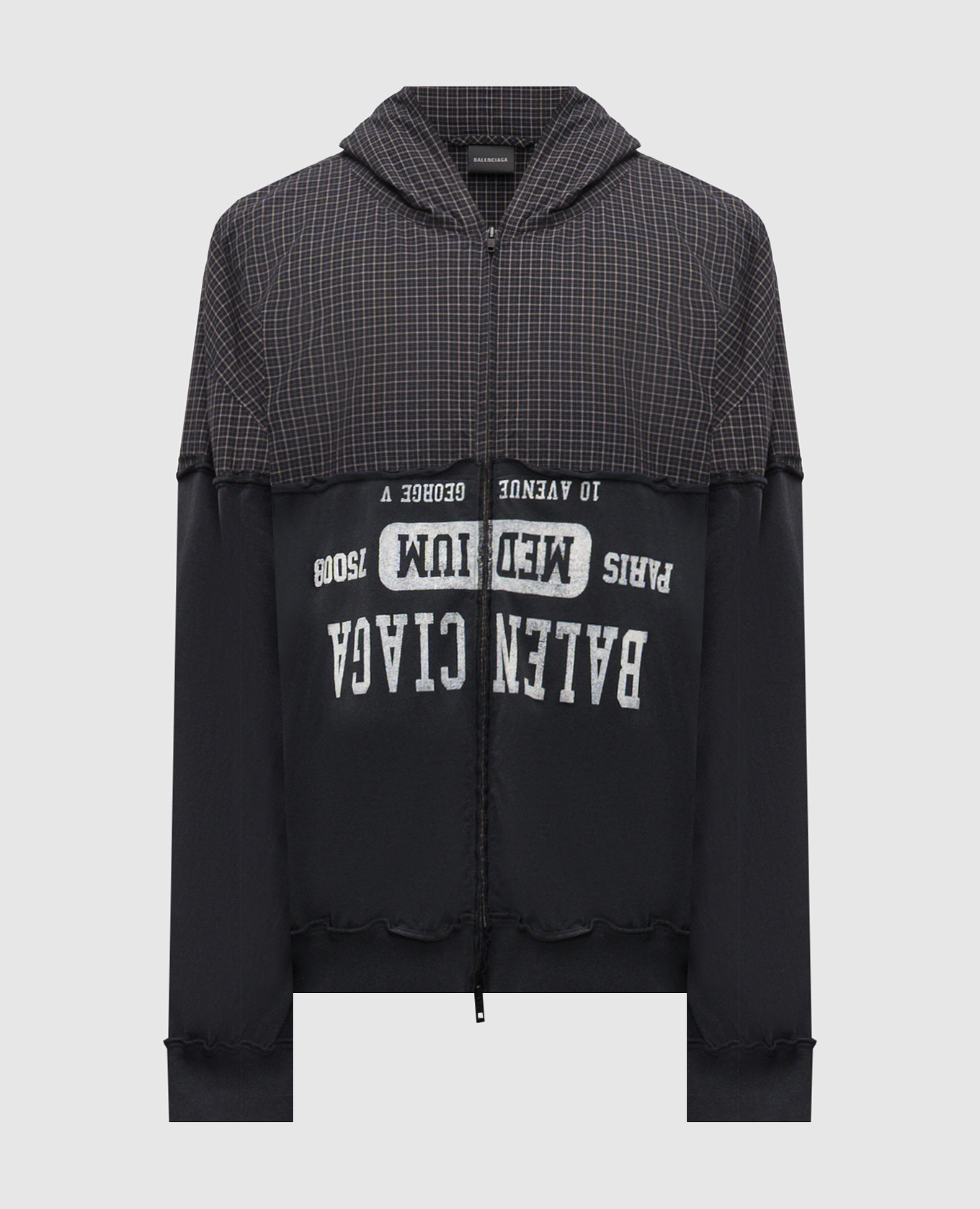 

Black sports jacket with logo print Balenciaga