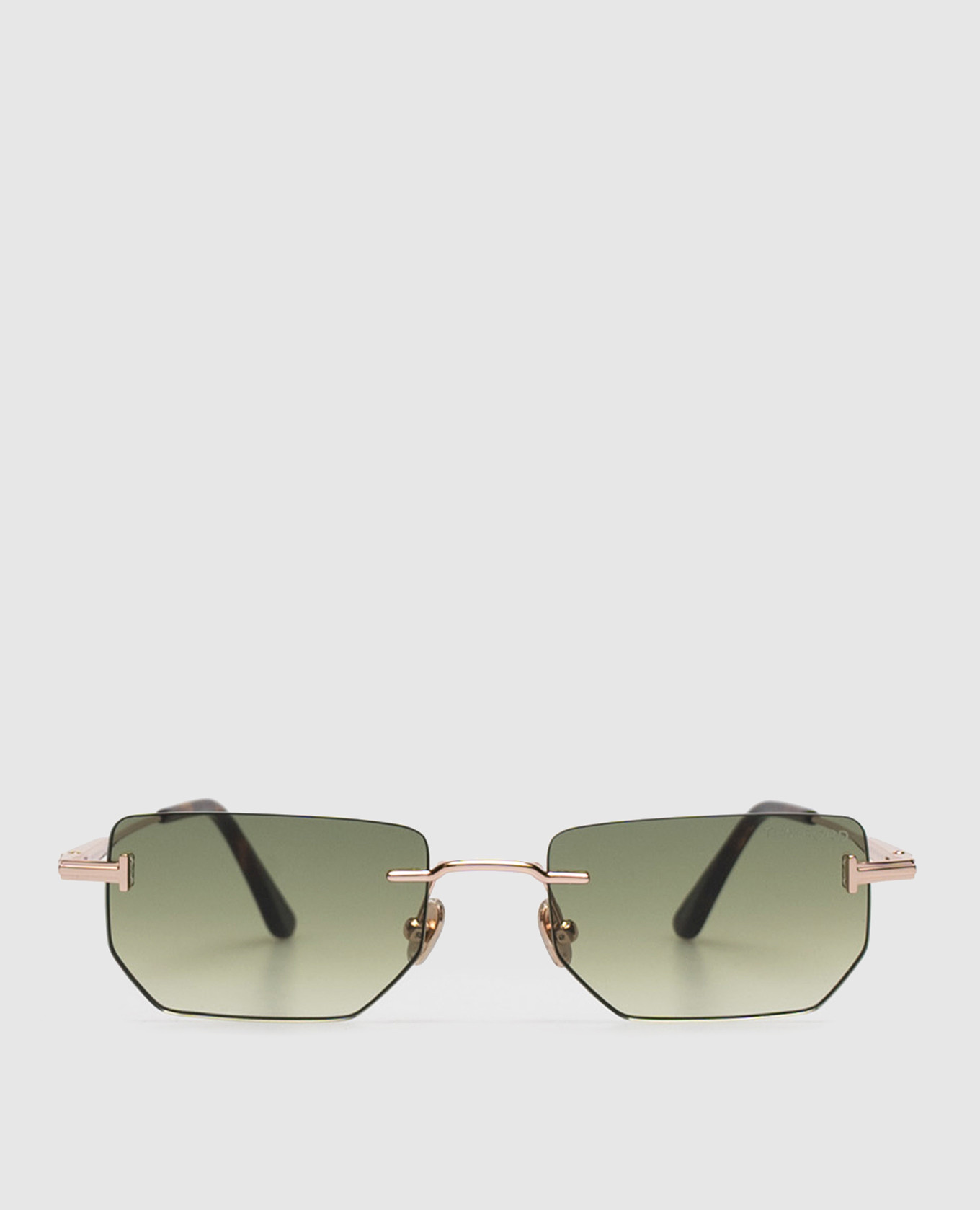 

ETHAN gold sunglasses with logo Tom Ford, Golden