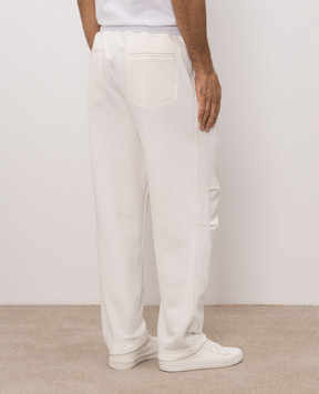 Brunello Cucinelli Ivory sweatpants MM8263388G