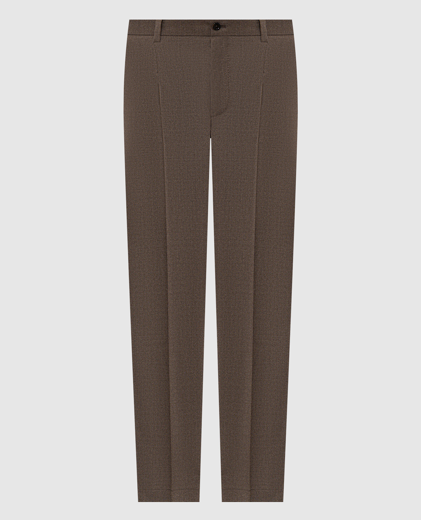 Brown wool pants