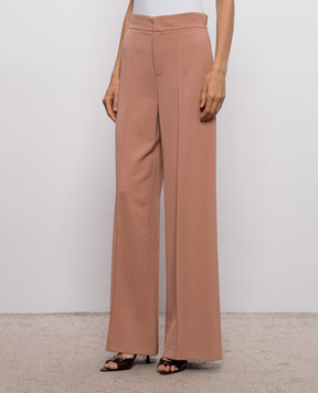 Twinset Pink pants with logo 262TP268B