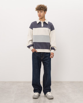 Axel Arigato Anchor polo-collar sweatshirt A4227001