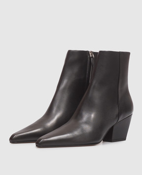 Paris Texas Black leather ankle boots JANE PX1194XVT0C