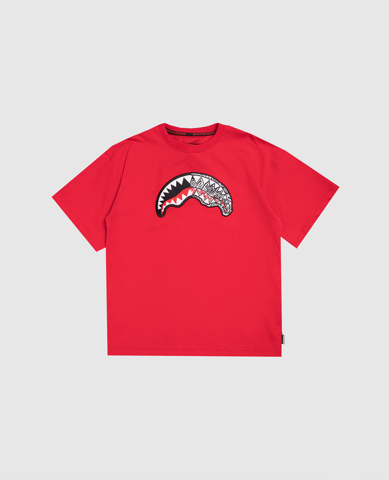 

Children's red Sketch Shark T-shirt Sprayground