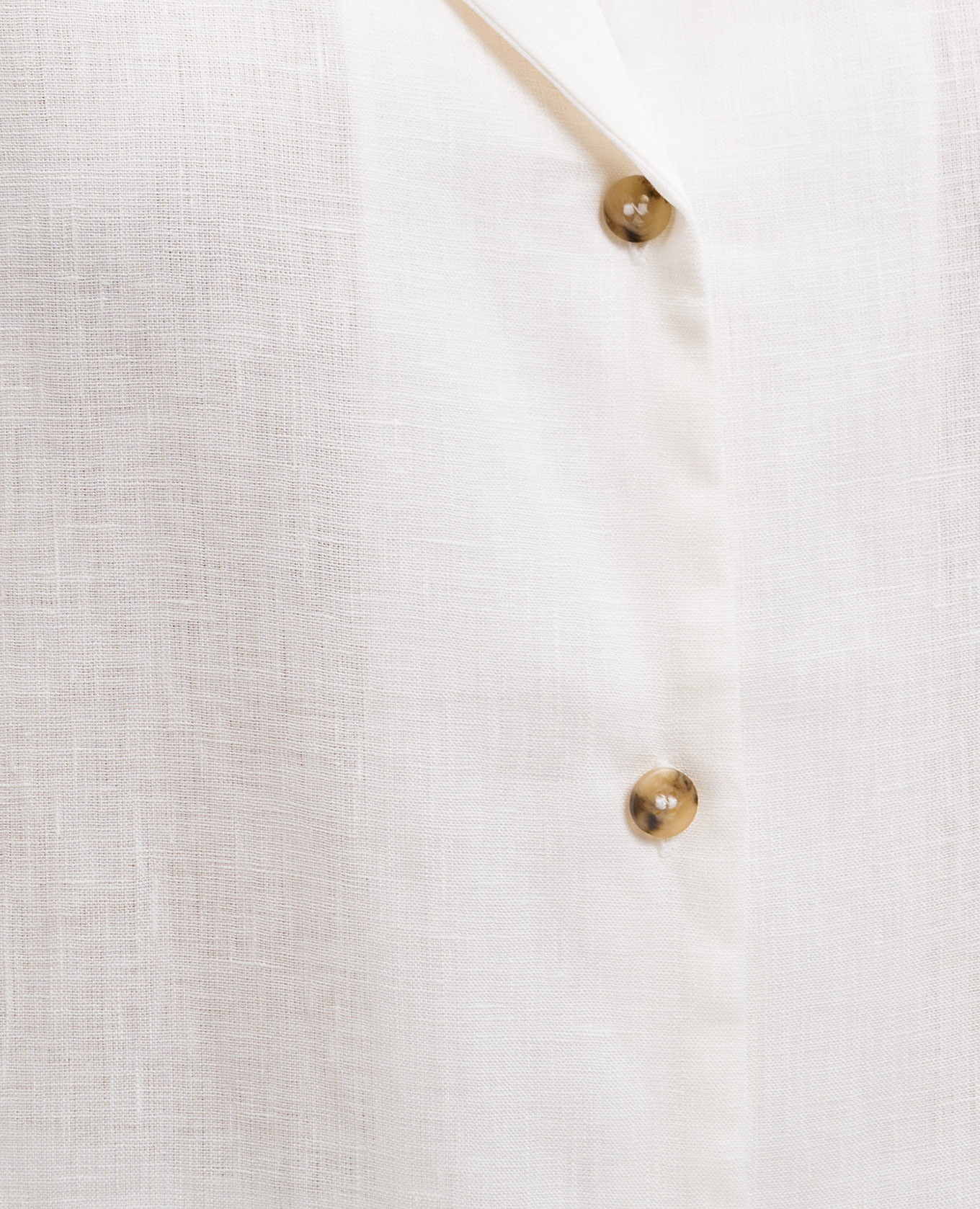 

White Prague linen shirt Asceno