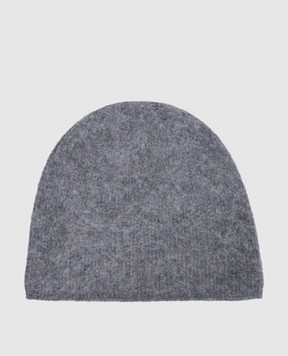 Loulou de Saison Gray YANA hat made of wool, cashmere and silk YANA