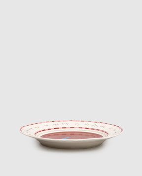 Bitossi Home White porcelain fruit plate Moon PAN01023