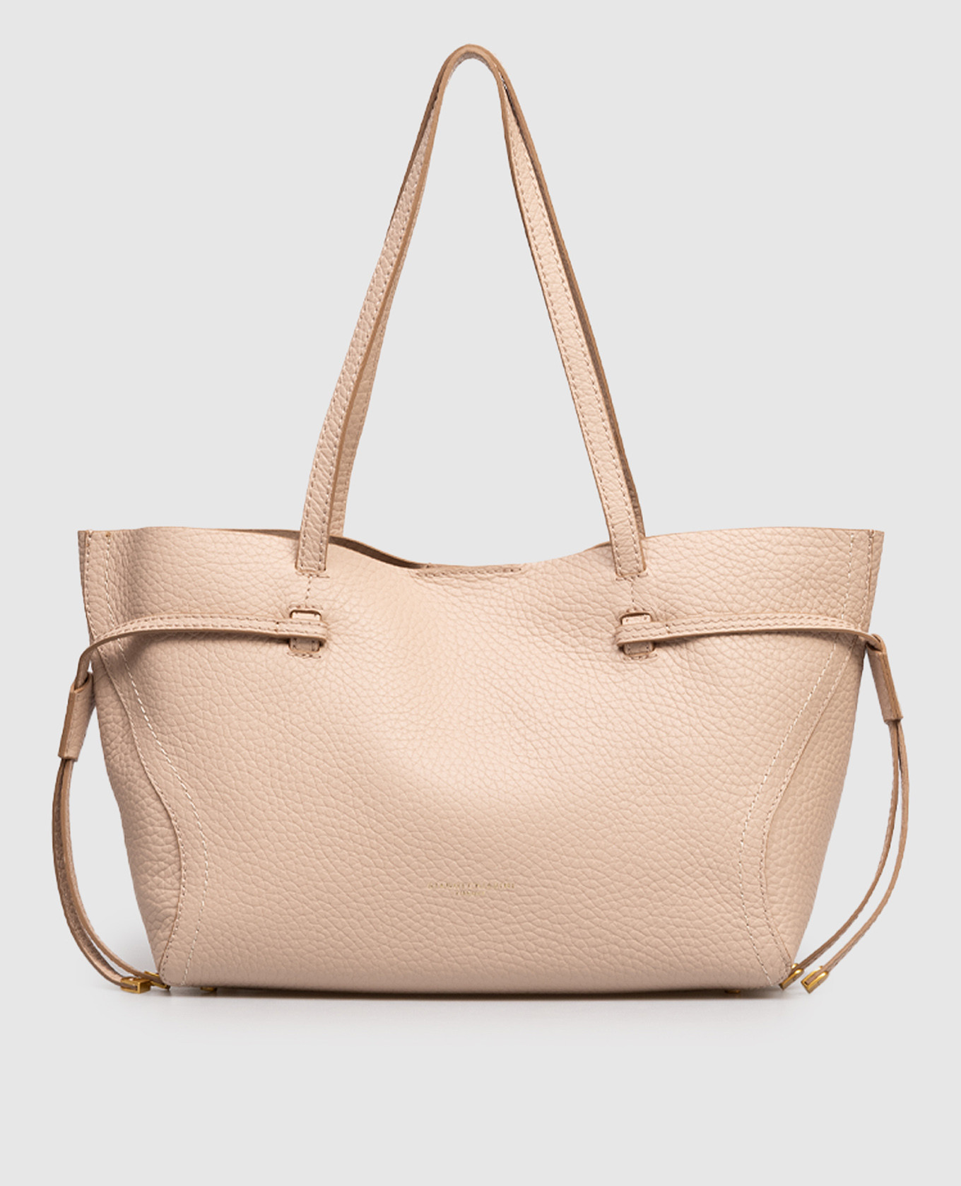 

Violette beige leather tote bag Gianni Chiarini