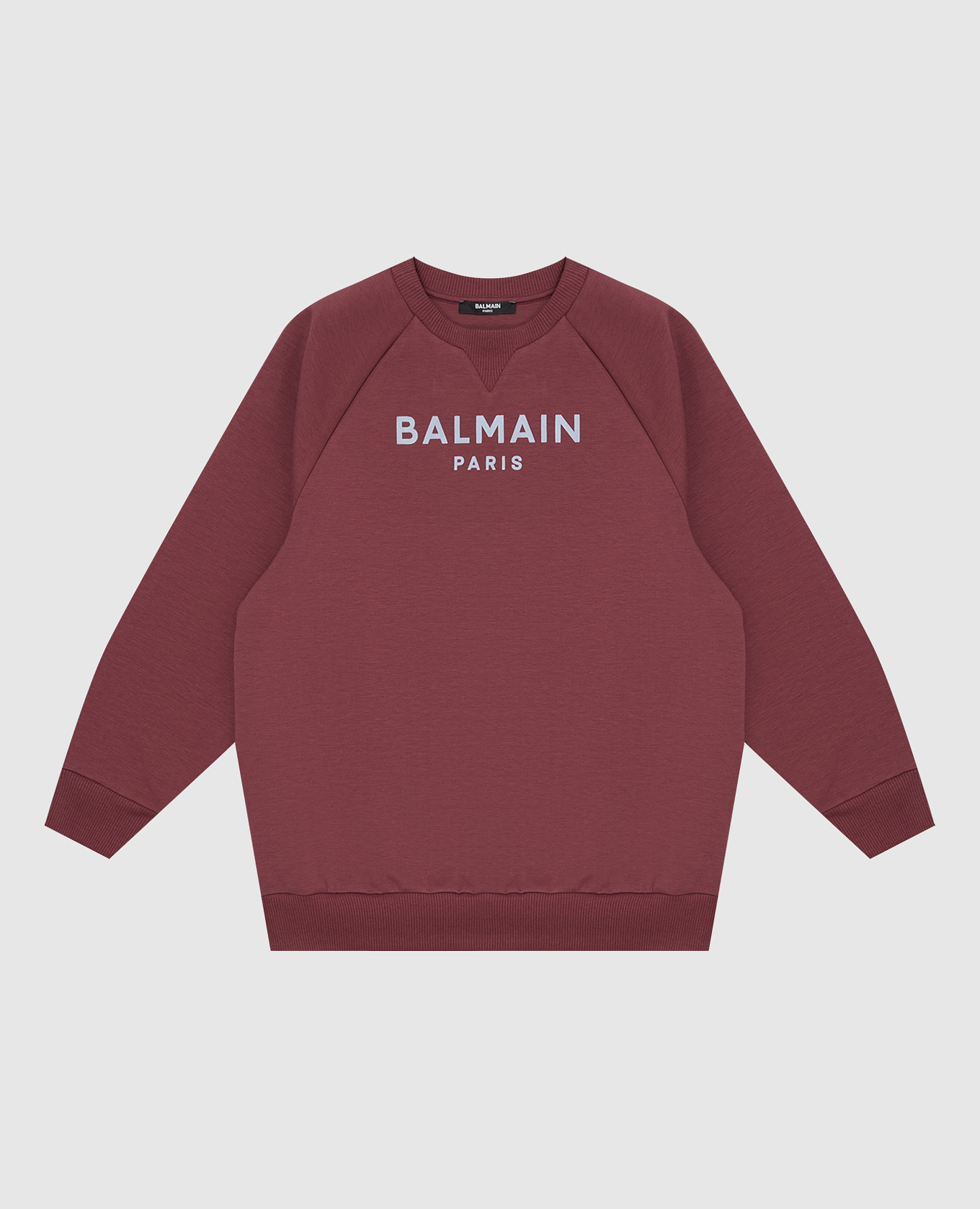 Children's burgundy sweatshirt Balmain