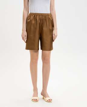 Loulou de Saison Brown shorts ZINIA ZINIALDS