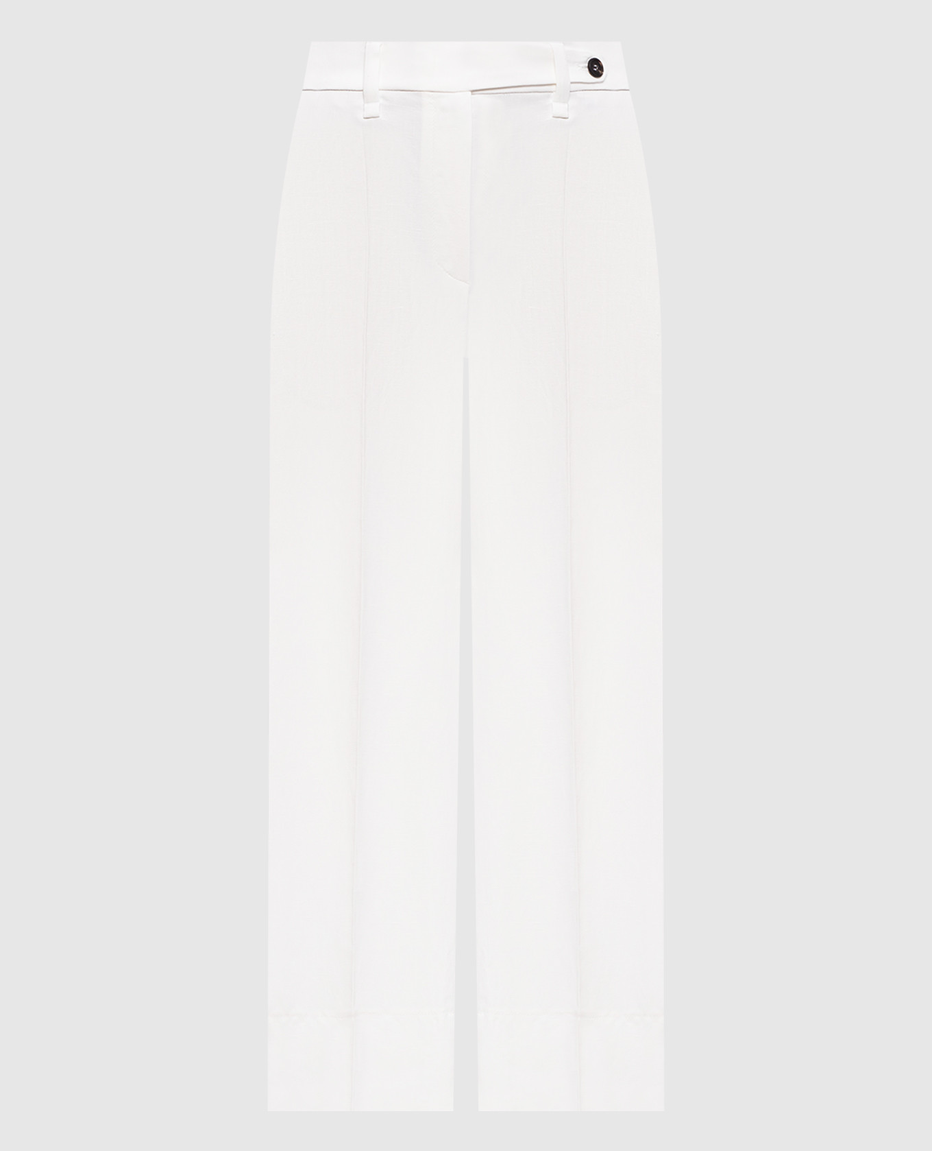 

White linen pants Brunello Cucinelli