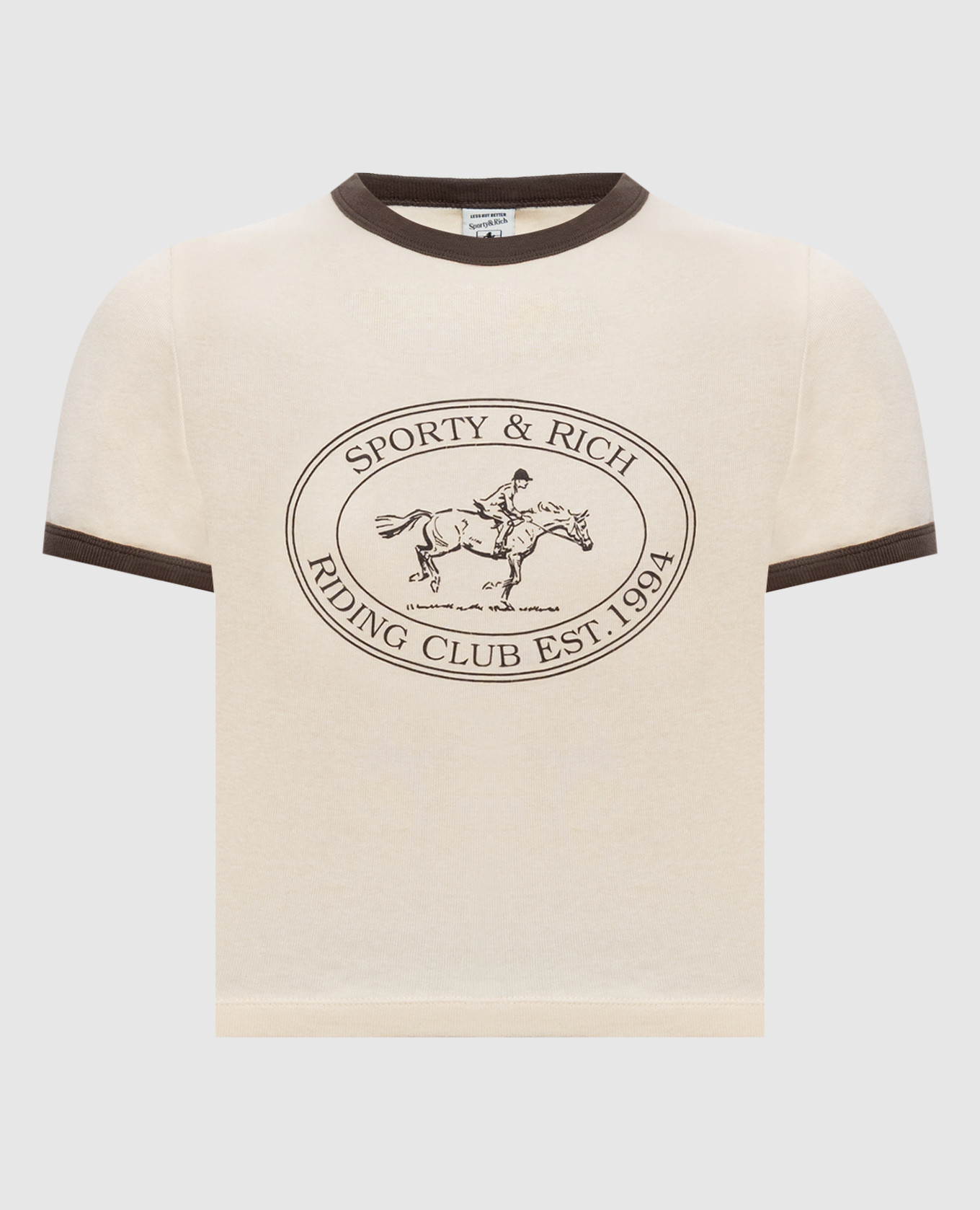 Beige Fatou T-shirt Sporty & Rich