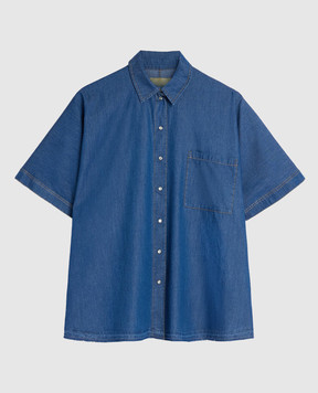 Momoni Blue shirt LILA MOSH01018MO