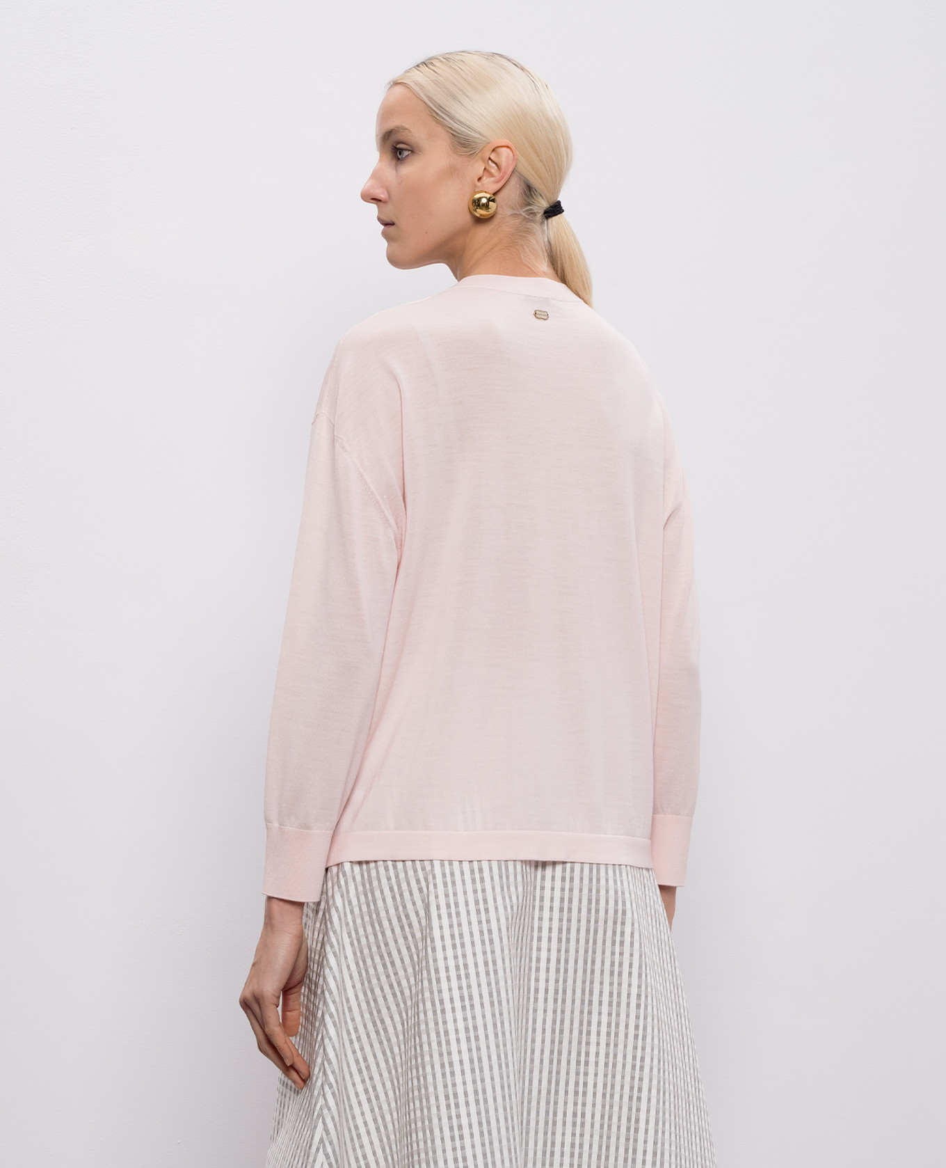 

Pink wool jumper Agnona