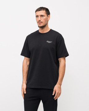 Givenchy Black t-shirt with logo print BM71NK3YSA
