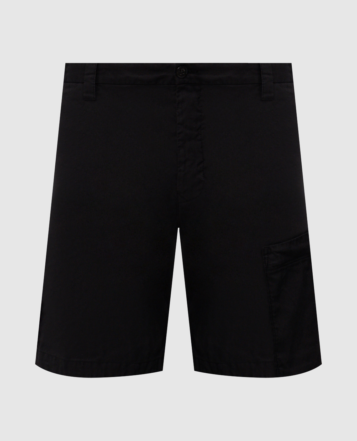 

Black linen shorts C.P. Company