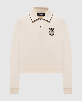 AMIRI Beige polo sweatshirt AW426JR019