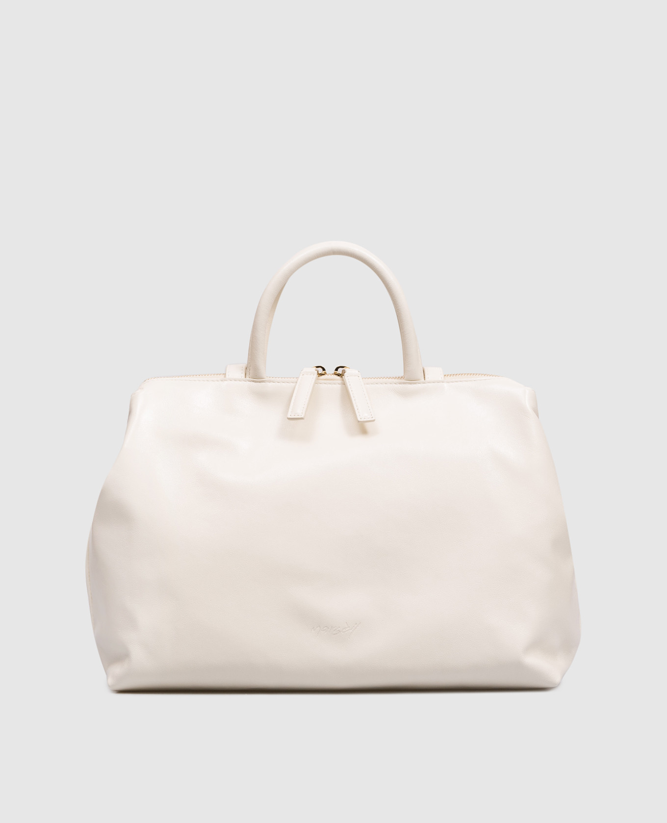 

Dritta ivory leather bag Marsell, White