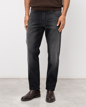 Peserico Gray jeans with a worn effect R54717L92Q04360