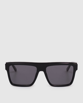 Off-White Black sunglasses with logo print OW1039100758