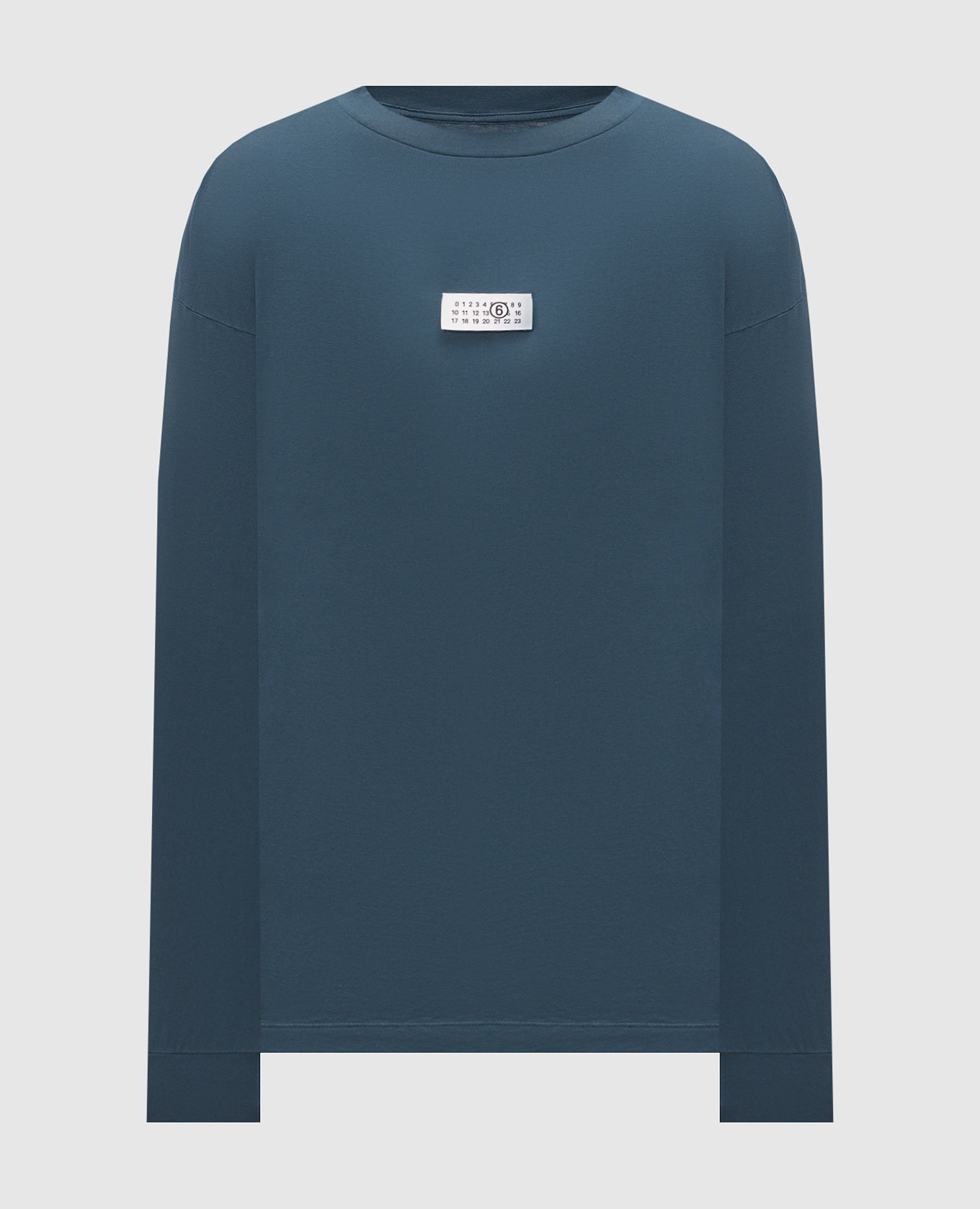 Blue longsleeve with patch