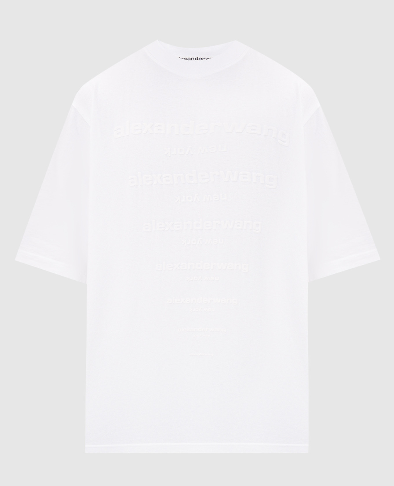 White T-shirt with logo print