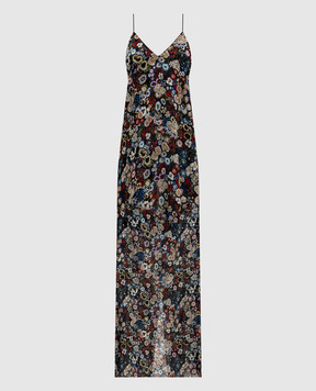 Khaite Taja silk midi dress 55953372