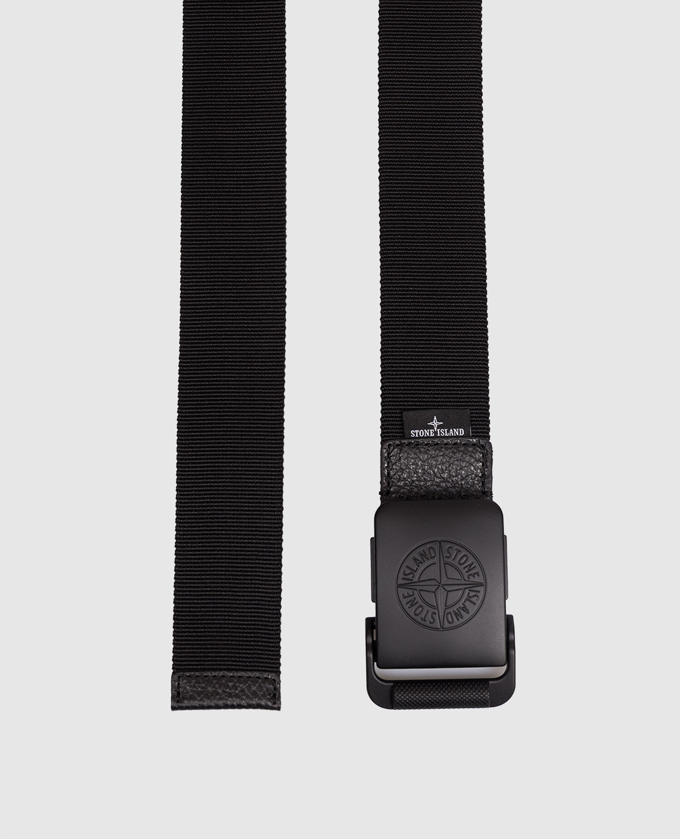 

Black belt with logo Stone Island