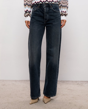 AGOLDE Arc blue distressed jeans A2901483