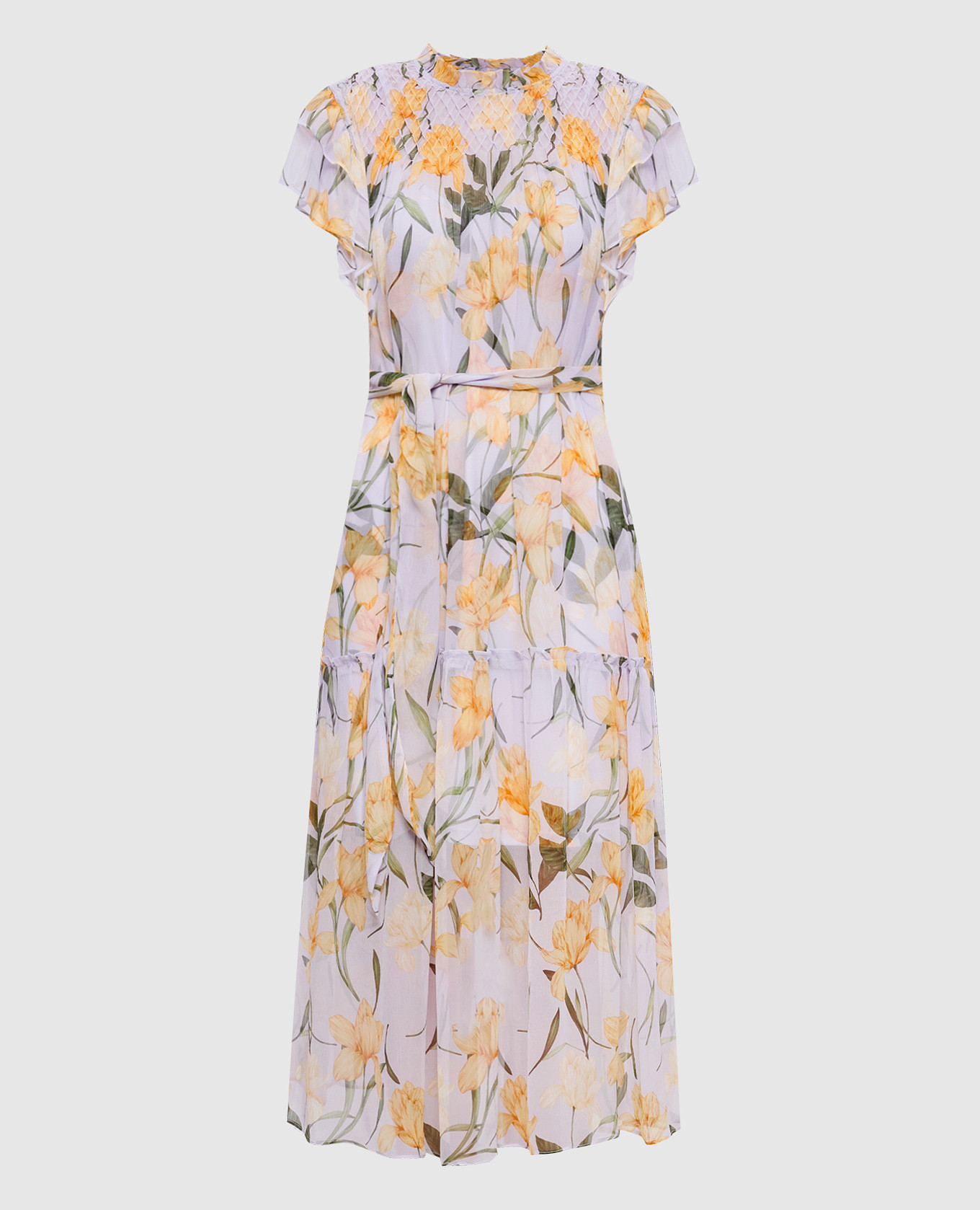 Vera purple silk dress Christy Lynn