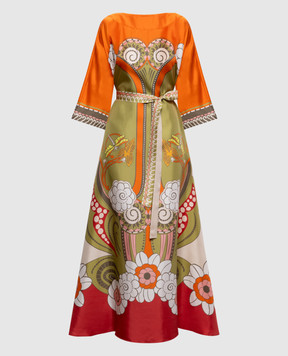 La DoubleJ Muumuu silk dress DRE0574SIL001AMB03