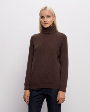 Brunello Cucinelli Brown cashmere sweater M12175403